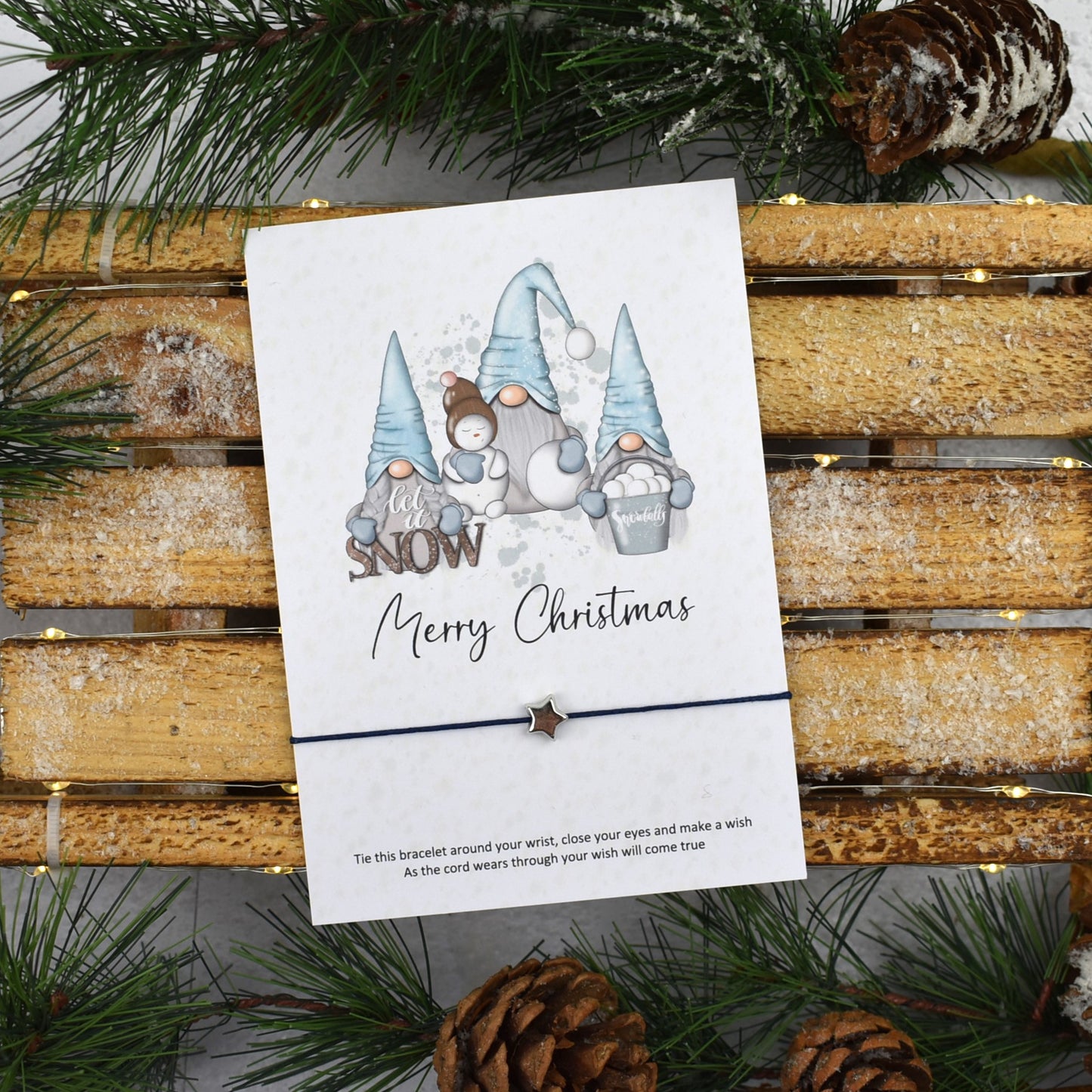 Merry Christmas Wish Bracelet