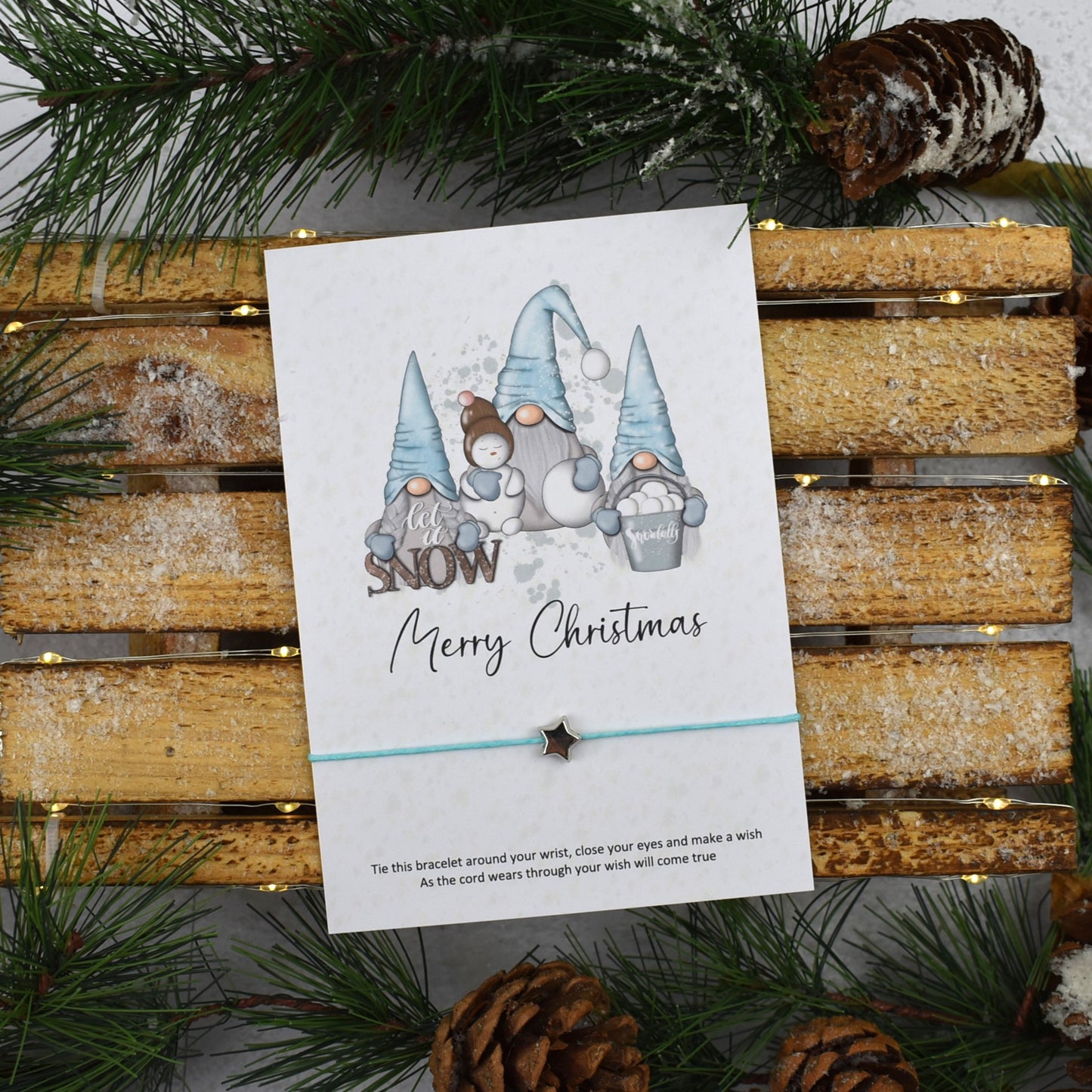 Merry Christmas Wish Bracelet