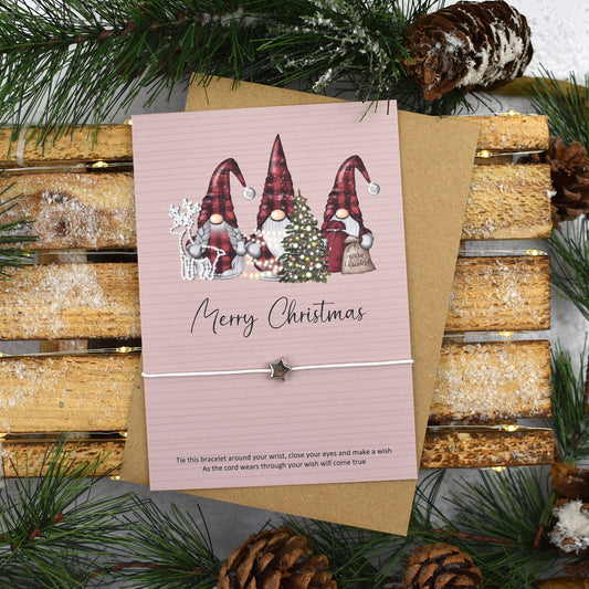 Merry Christmas Wish Bracelet