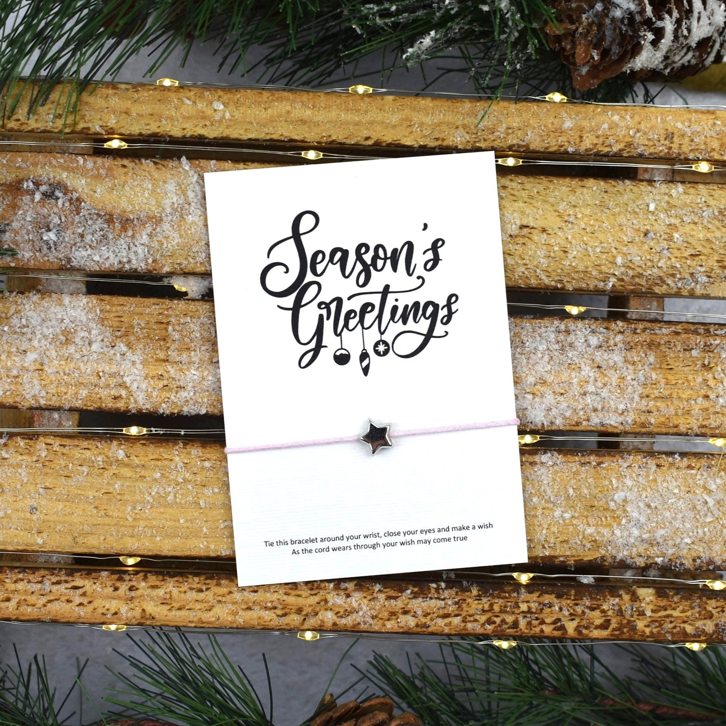 Seasons Greetings Wish Bracelet