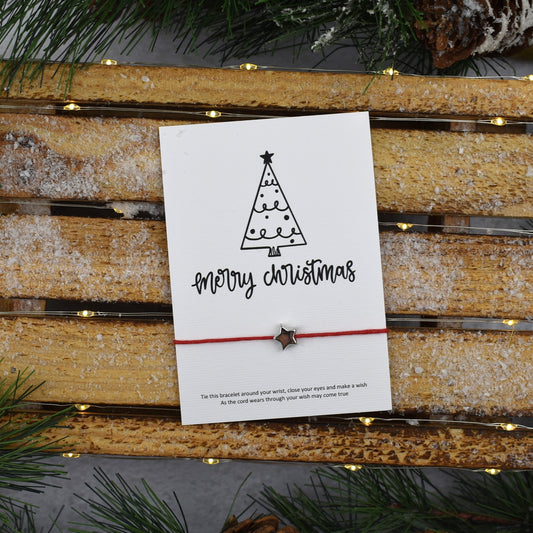 Merry Christmas Wish Bracelet