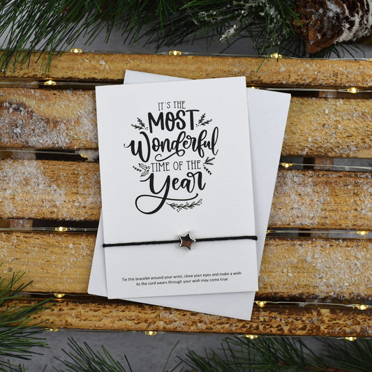 It's The Most Wonderful Time Of The Year Wish Bracelet