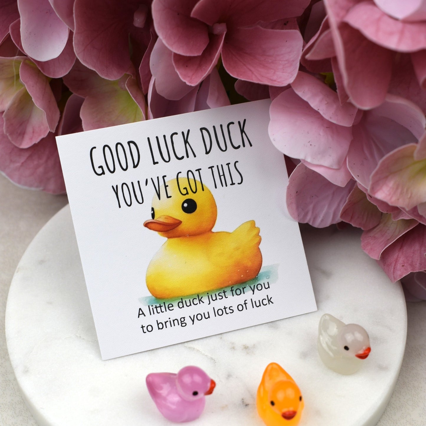 CLEARANCE - Good Luck Duck You've Got This - Luminous Duck
