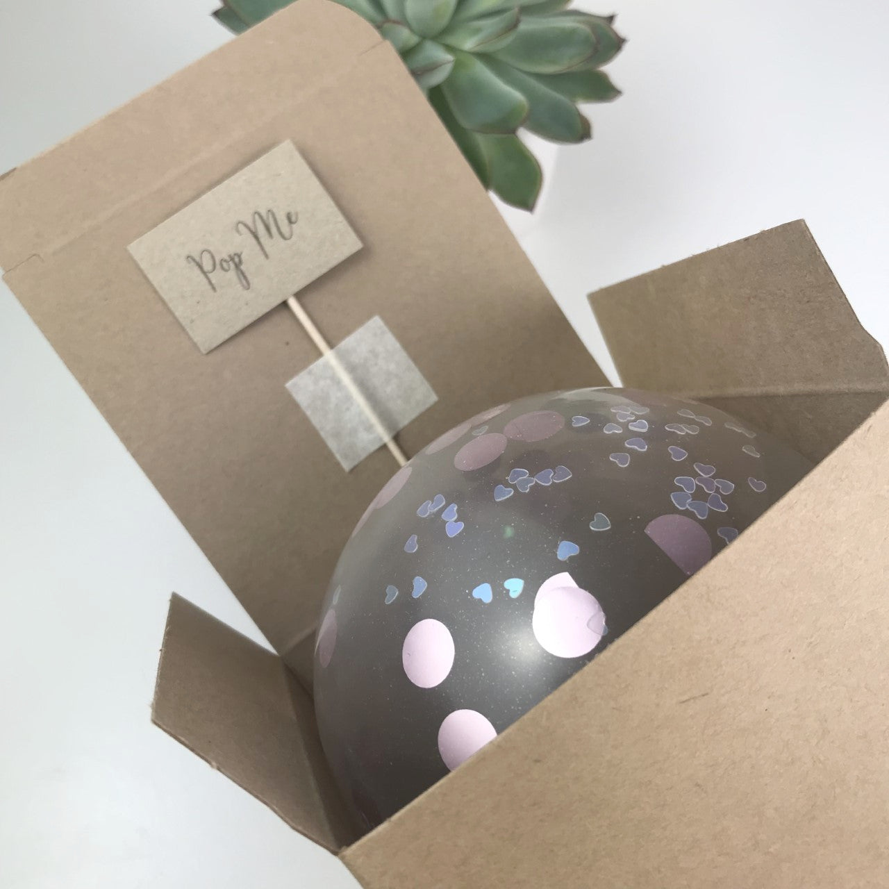 Personalised Deluxe Balloon Proposal Box