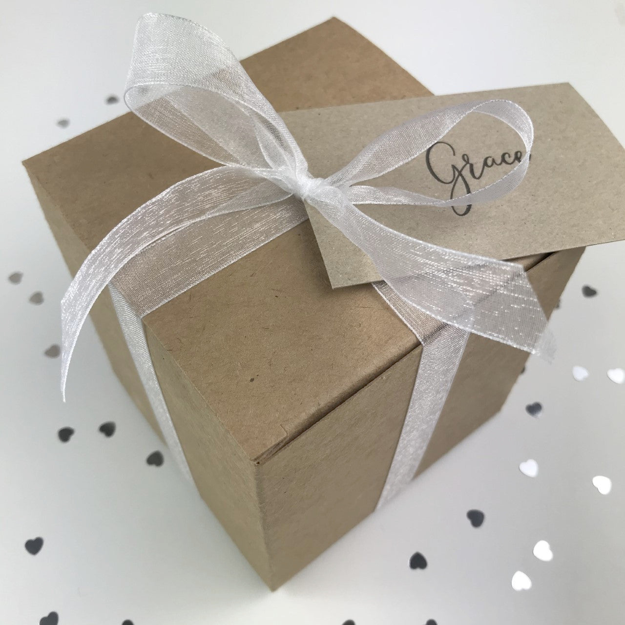 Personalised White Balloon Proposal Box